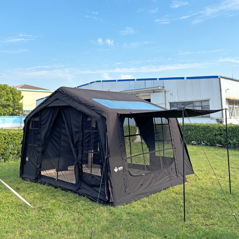 Black Automatic Inflatable Ten - Outdoor Camping On Youtube recensione e prezzo