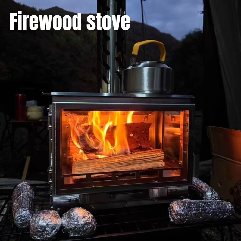 Winter Camping Firewood Stove  - Outdoor Camping Fireplace recensione e prezzo