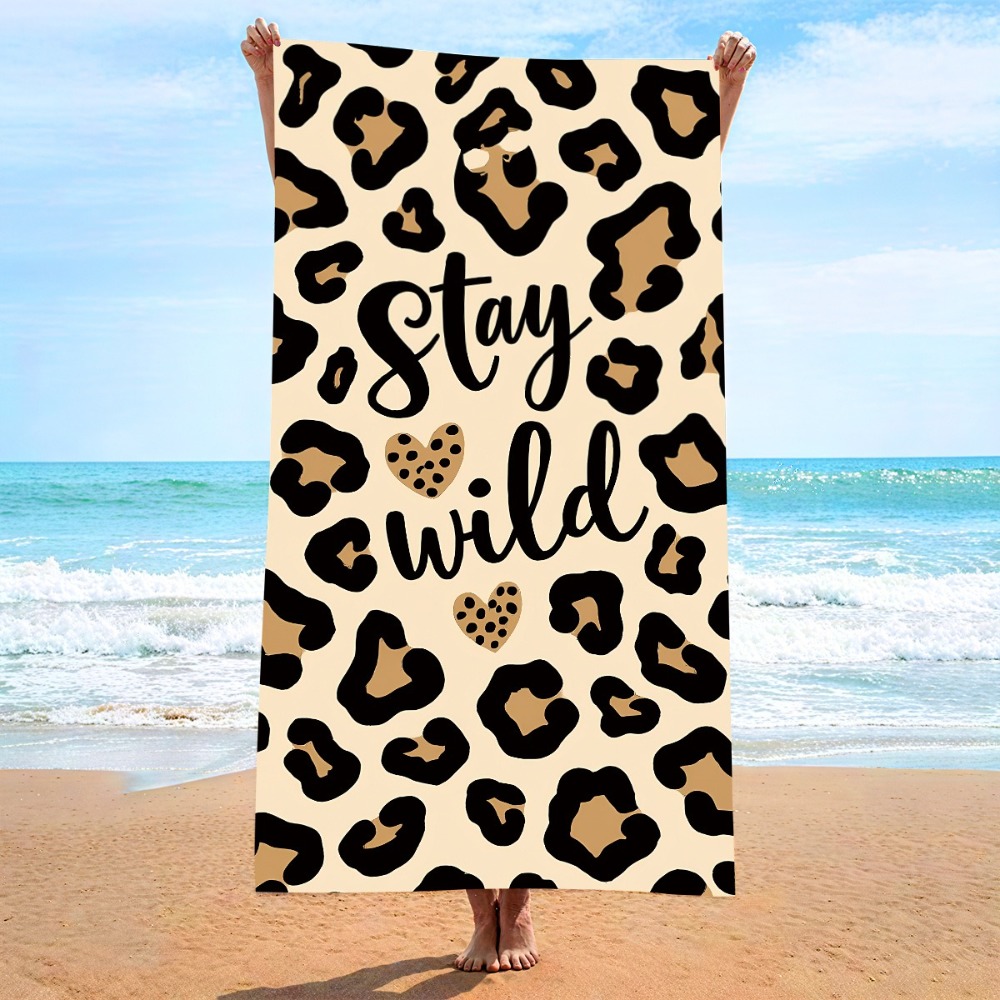Leopard Print Printing Quick-d - Outdoor Camping Blanket recensione e prezzo