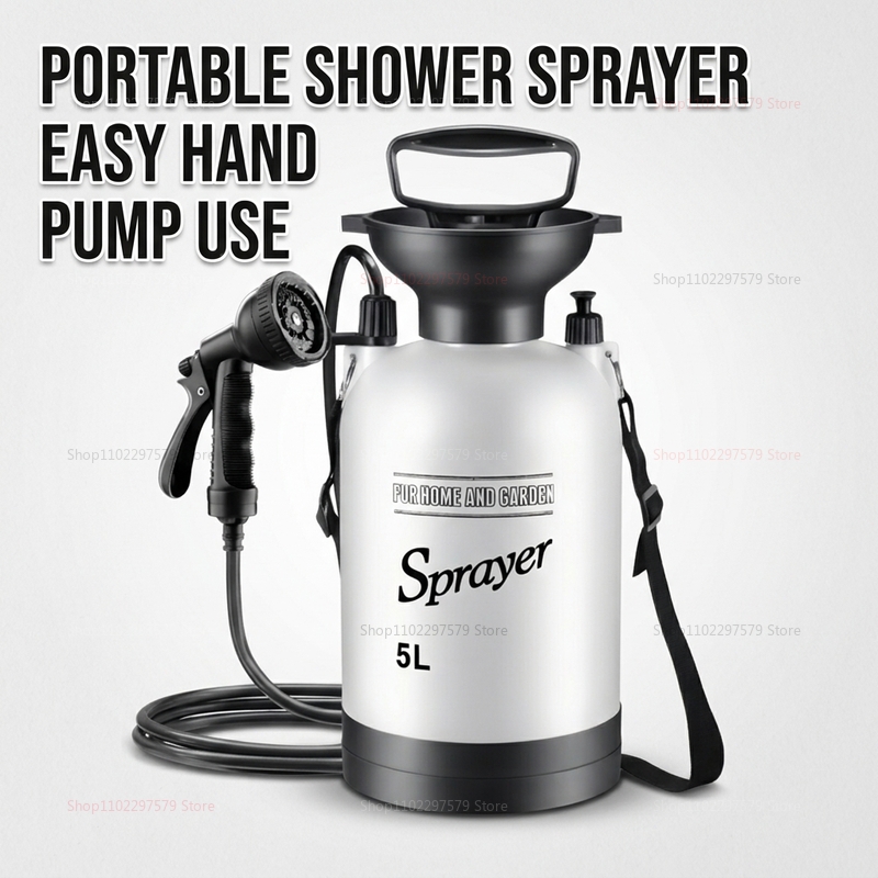 Portable Camping Shower 5L Man - Outdoor Camping Bag recensione e prezzo