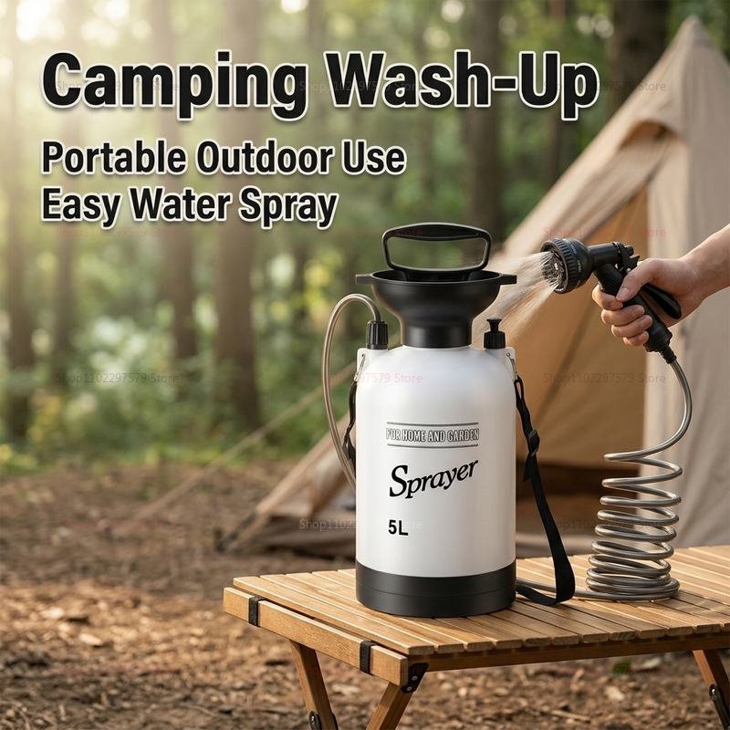 Portable Camping Shower 5L Man - Outdoor Camping Bag recensione e prezzo