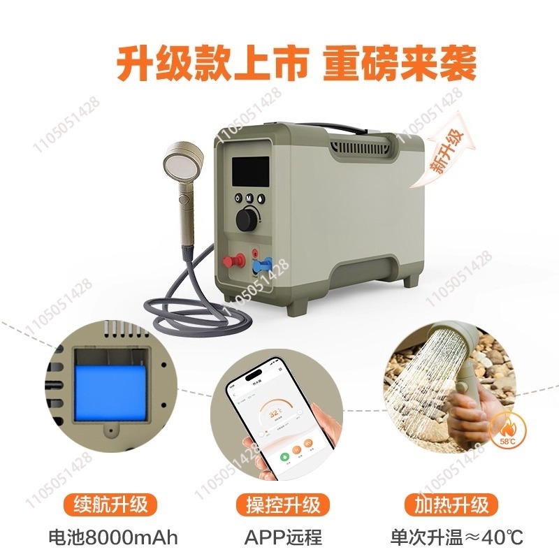 Outdoor thermostatic water hea - Outdoor Camping Hot Water Heater recensione e prezzo