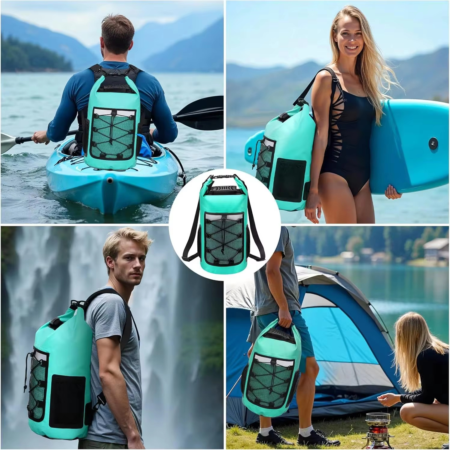 25L PVC Dry Drift Waterproof B - Outdoor Camping Bag recensione e prezzo