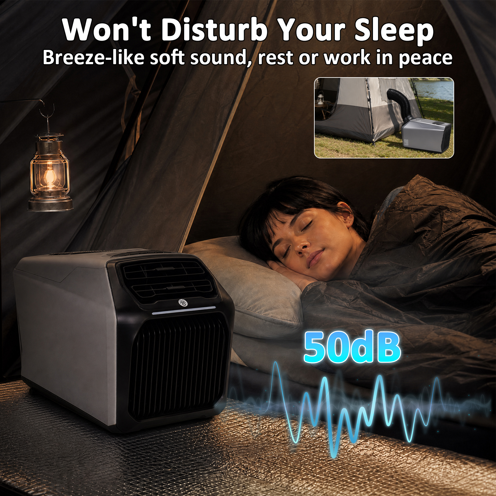 6800BTU Portable Air Condition - Outdoor Camping Air Conditioner recensione e prezzo