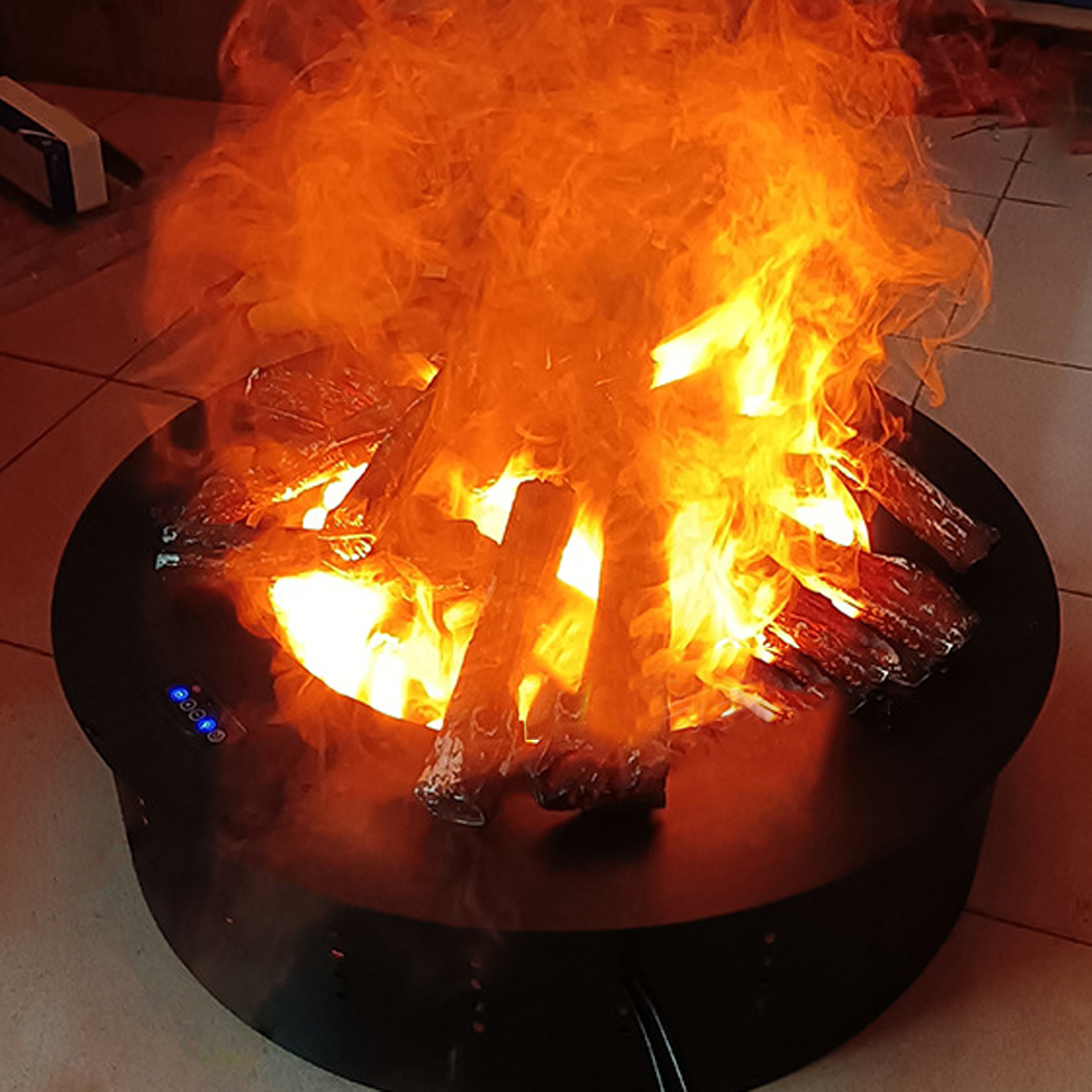 Simulation Flame Charcoal Stri - Outdoor Camping Fireplace recensione e prezzo
