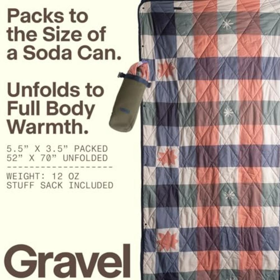 UltraPak Packable Puffy Campin - Outdoor Camping Blanket recensione e prezzo