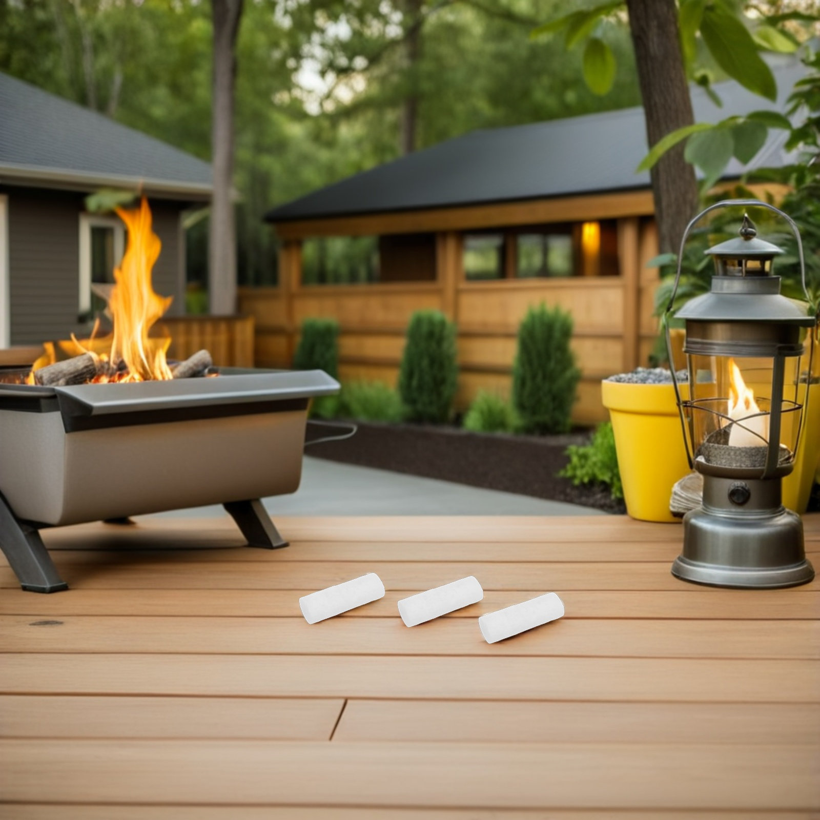 30Pcs Fire Starter Cotton Bloc - Outdoor Camping Fireplace recensione e prezzo