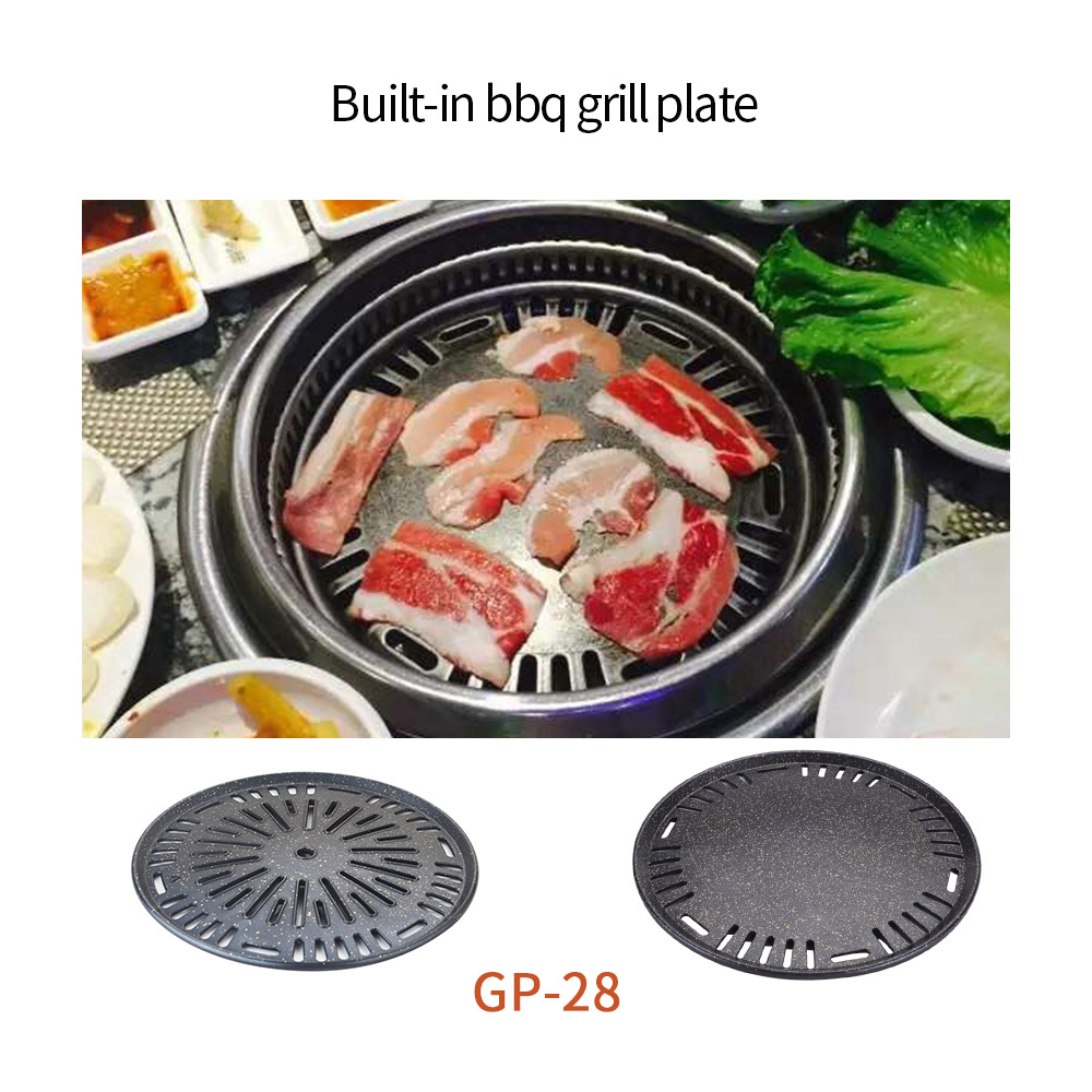 Aluminum Round Bbq Plate Non S - Outdoor Camping Korea recensione e prezzo