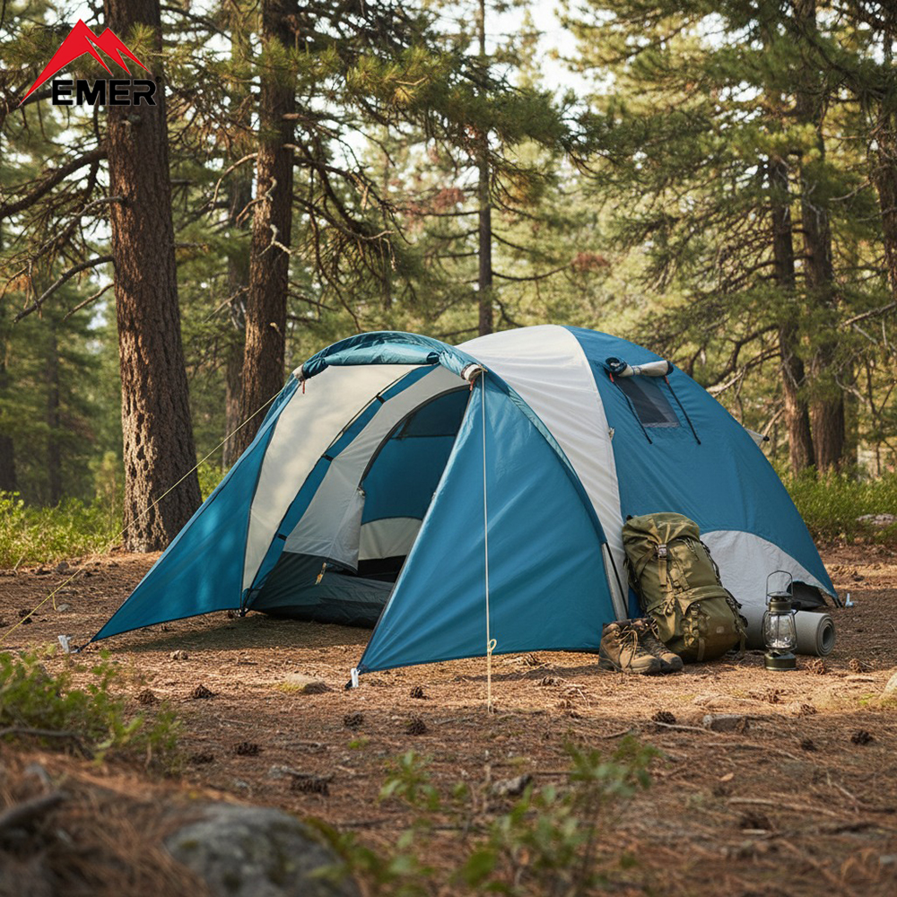 EMER 4-6 People Dome Family Te - Outdoor Camping On Youtube recensione e prezzo