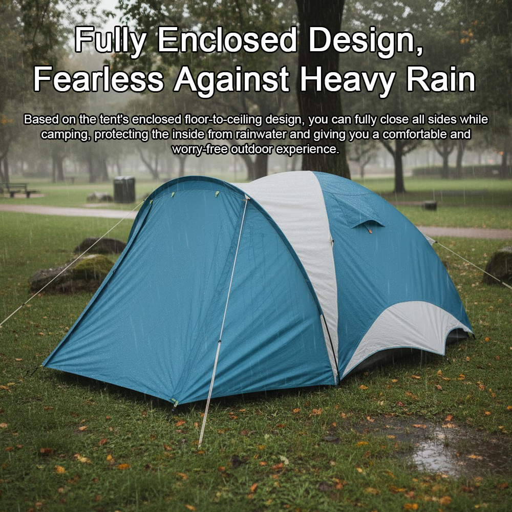EMER 4-6 People Dome Family Te - Outdoor Camping On Youtube recensione e prezzo