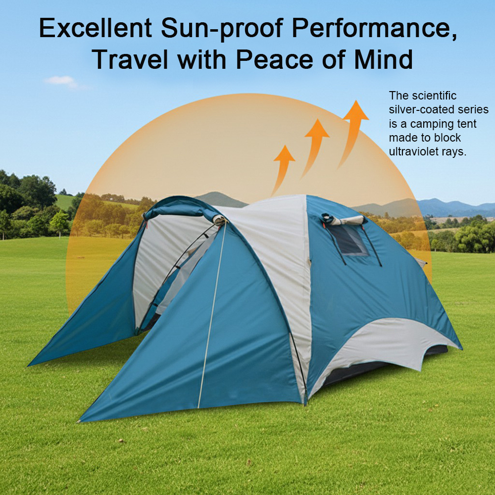 EMER 4-6 People Dome Family Te - Outdoor Camping On Youtube recensione e prezzo