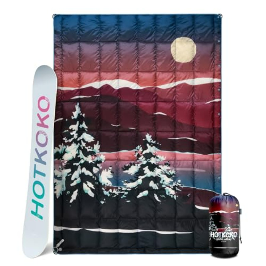 Down Camping Blanket for Outdo - Outdoor Camping Blanket recensione e prezzo