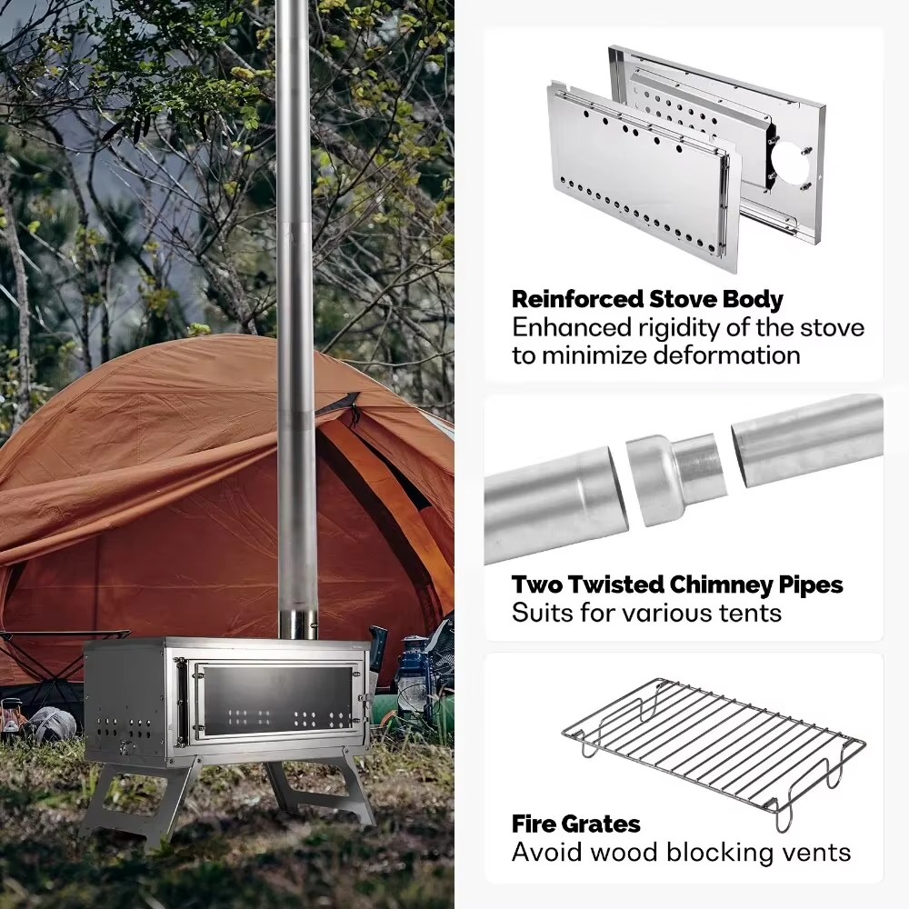 CHANGE MOORE Portable Outdoor  - Outdoor Camping Fireplace recensione e prezzo