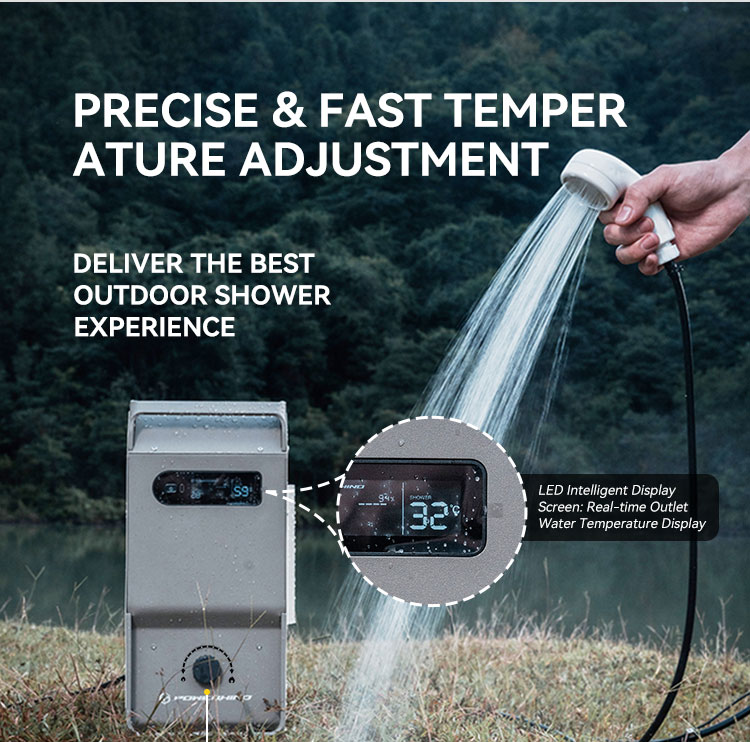 Outdoor Water Heater lpg Campi - Outdoor Camping Hot Water Heater recensione e prezzo