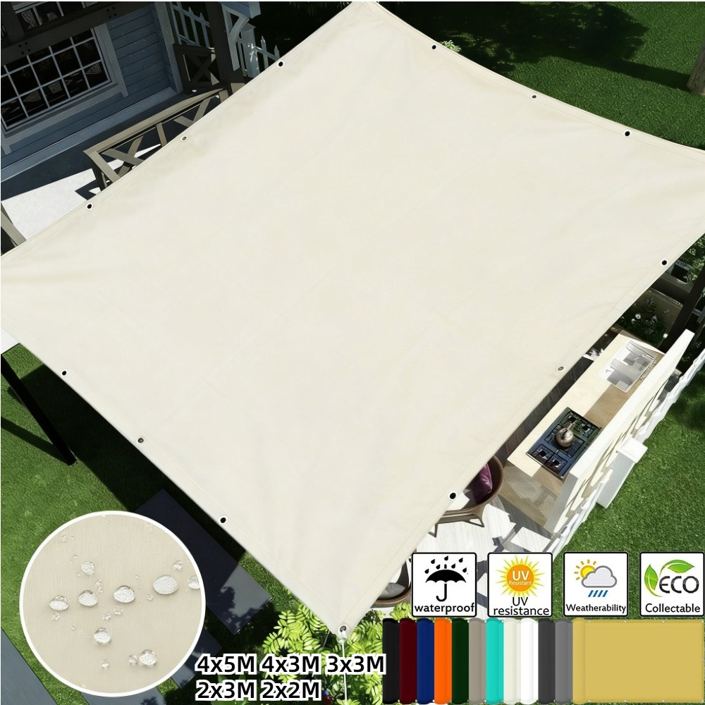 Waterproof Shade Sail with Gro - Outdoor Camping House recensione e prezzo