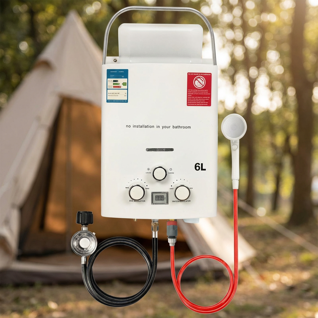 New Portable Gas Water Heater  - Outdoor Camping Hot Water Heater recensione e prezzo