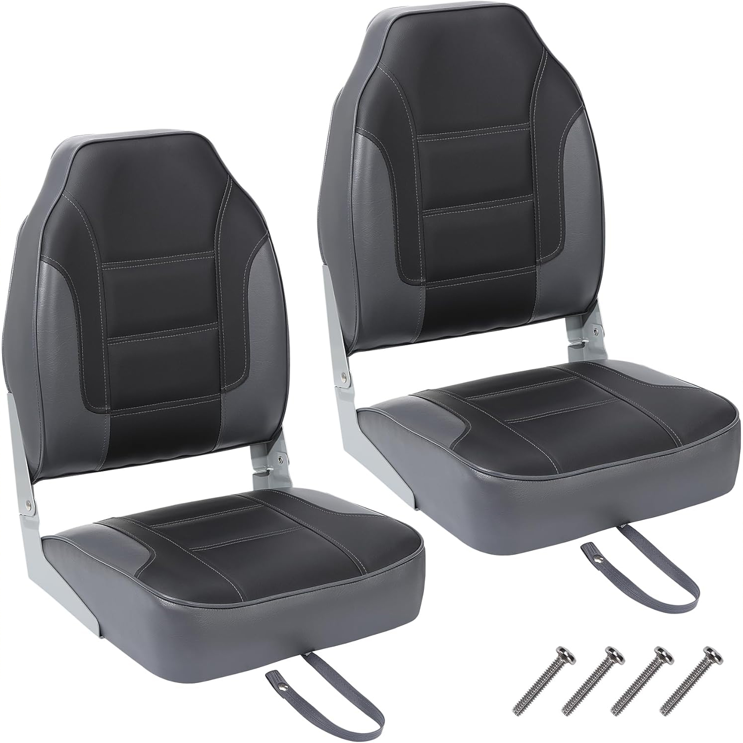 2 Pack Folding Boat Seats, Hig - Folding Chair recensione e prezzo