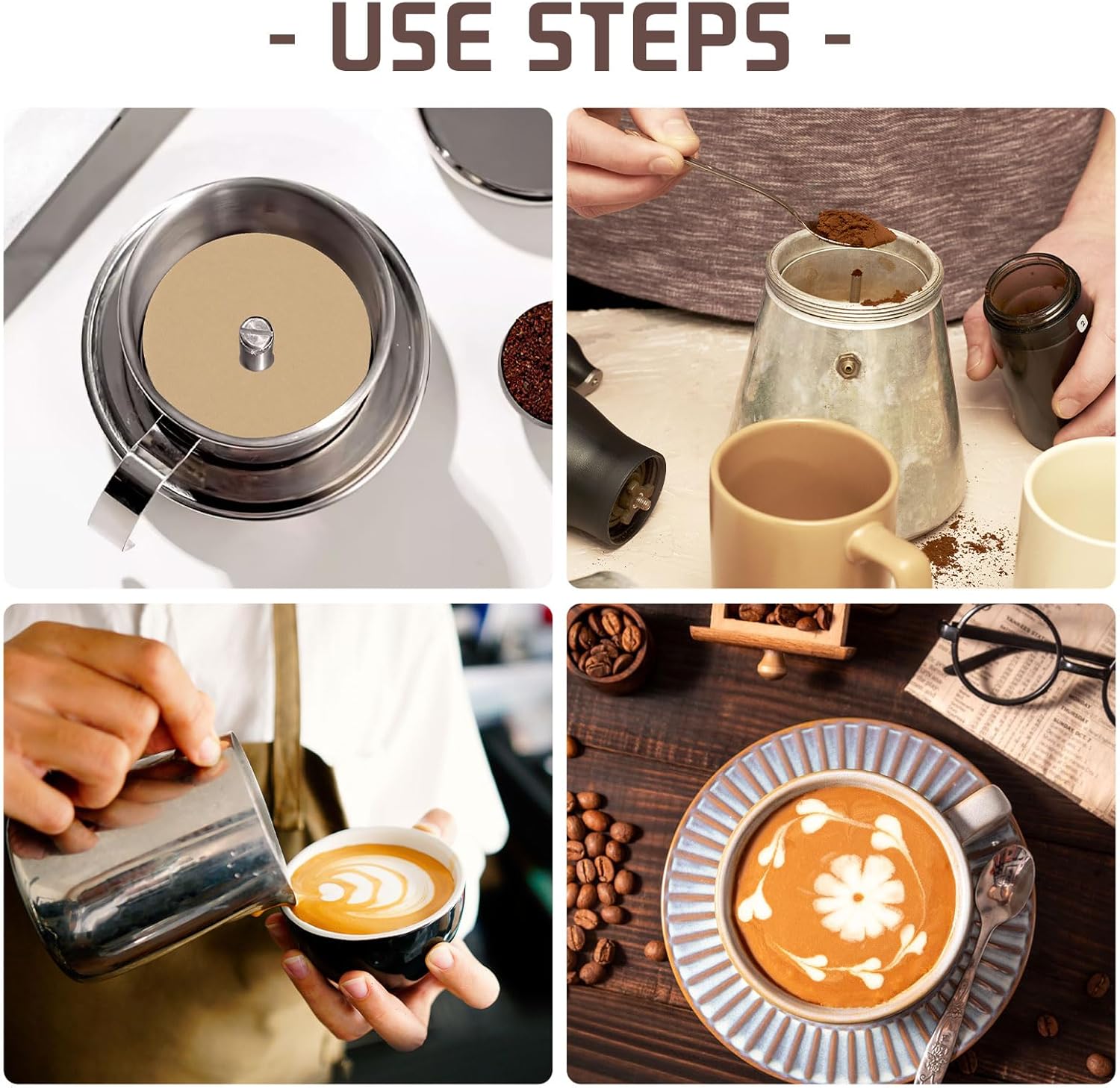 300 Unbleached Coffee Filters, - Camp Percolator Coffee recensione e prezzo