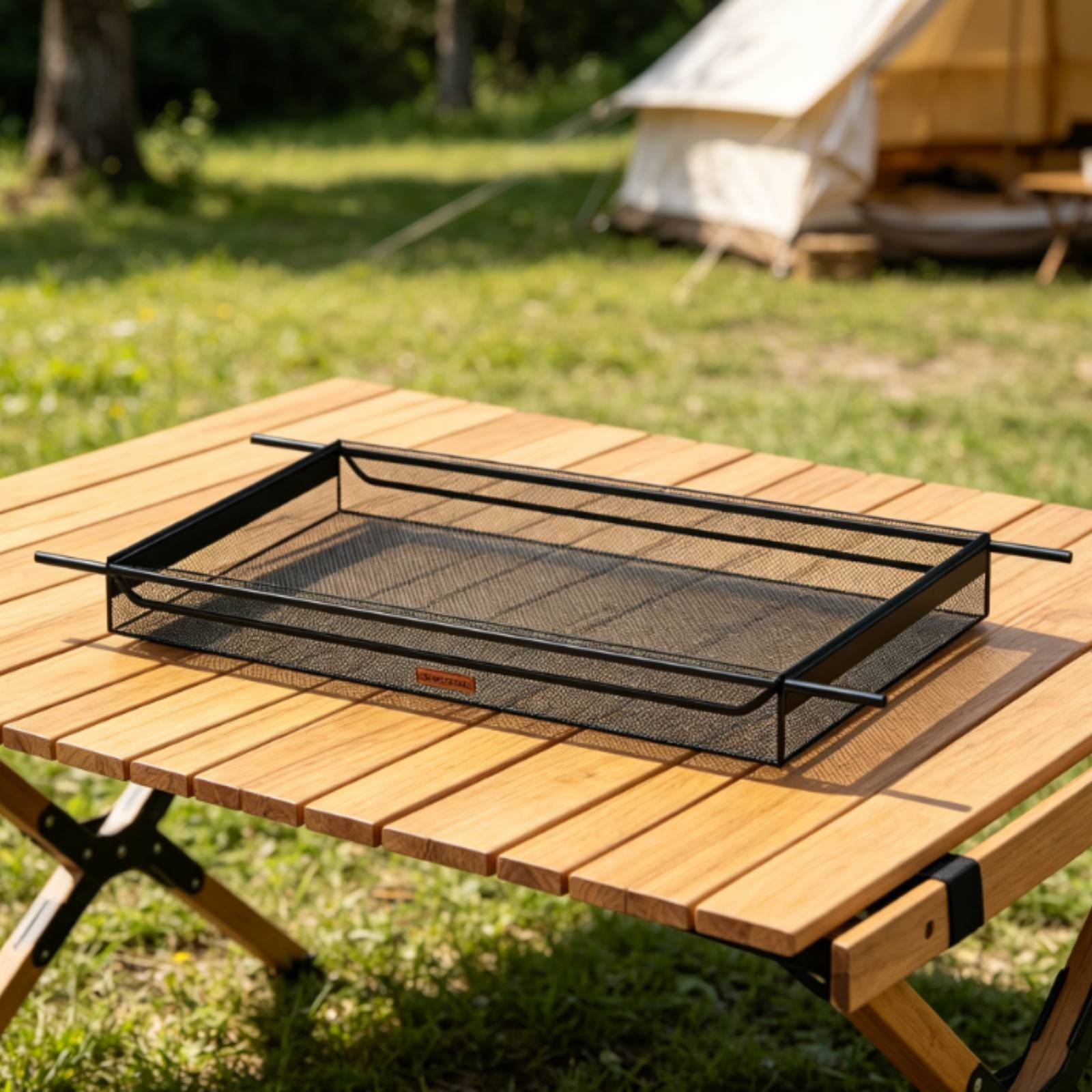 Mesh Bag with Support Rods Lig - Outdoor Camping Bag recensione e prezzo