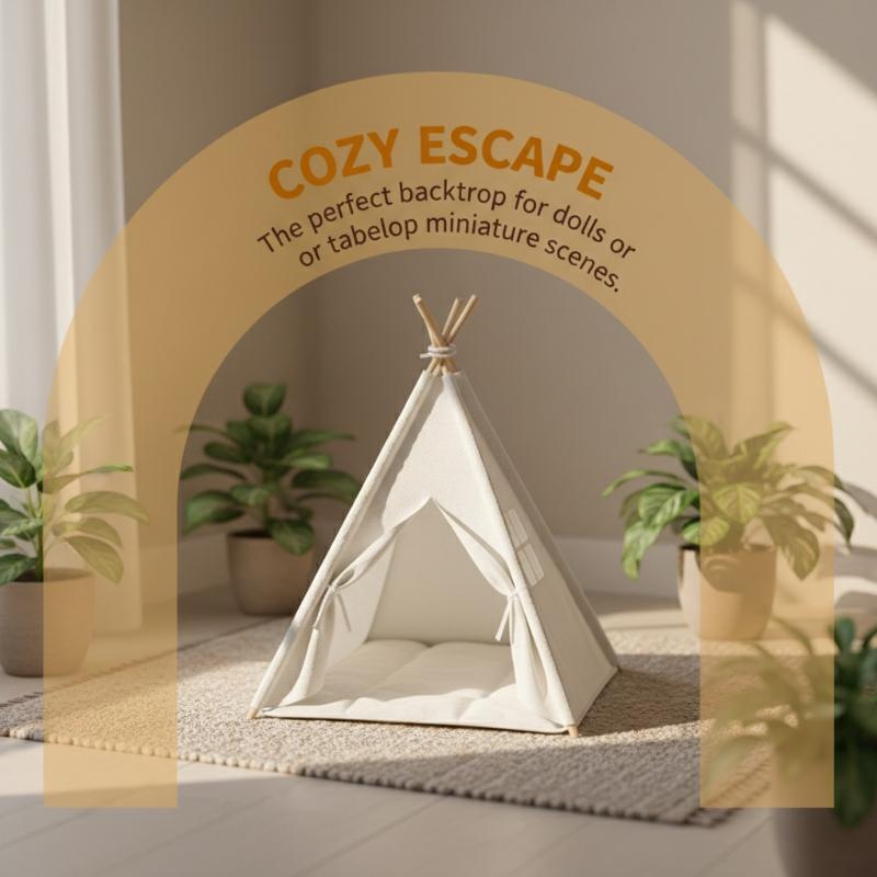 [JN] 1:12 Scale Camping Tent M - Outdoor Camping House recensione e prezzo