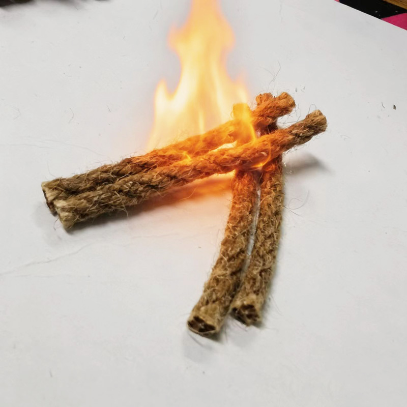 Outdoor Mini Wax Hemp Rope Por - Outdoor Camping Fireplace recensione e prezzo