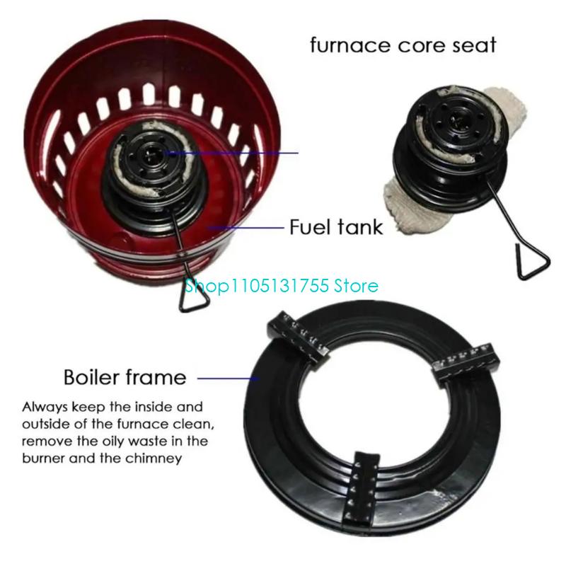 K0EF Thin Backpacking Stove Fa - Quest Outdoor Camping recensione e prezzo