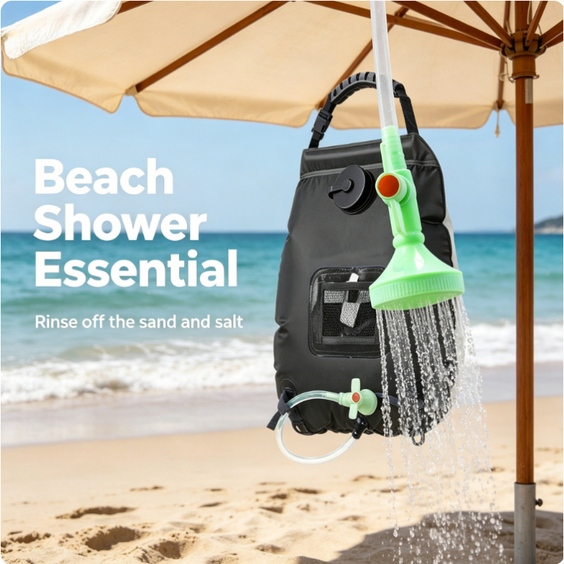 20L Solar Heating Camping Show - Outdoor Camping Hot Water Shower recensione e prezzo