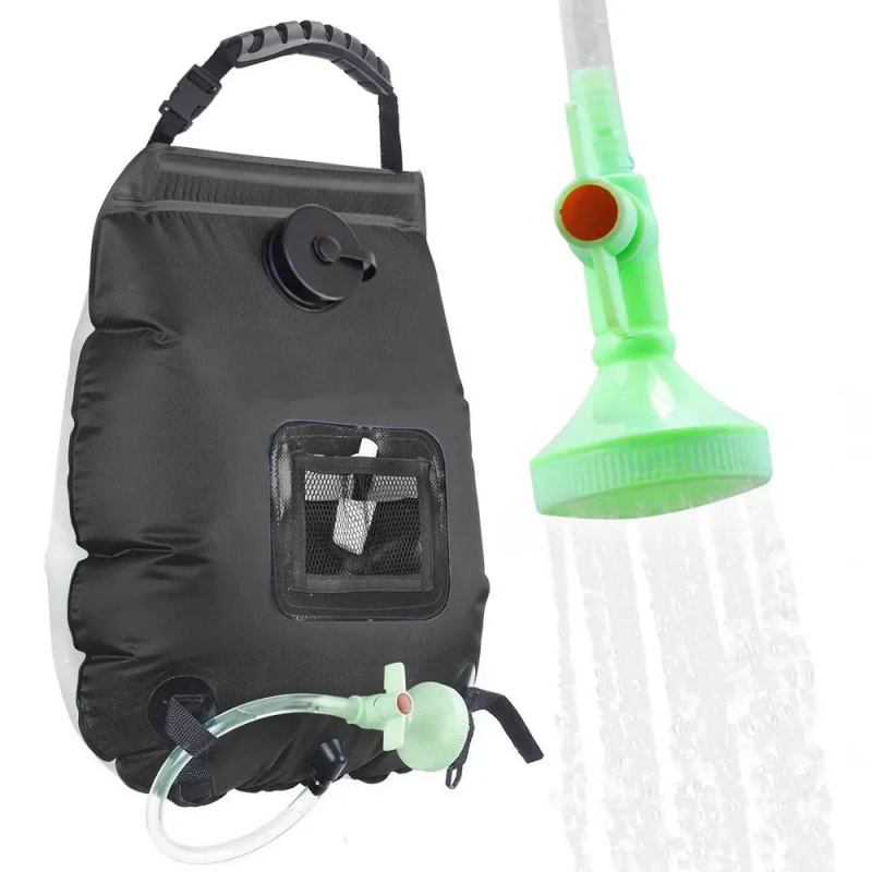 20L Solar Heating Camping Show - Outdoor Camping Hot Water Shower recensione e prezzo