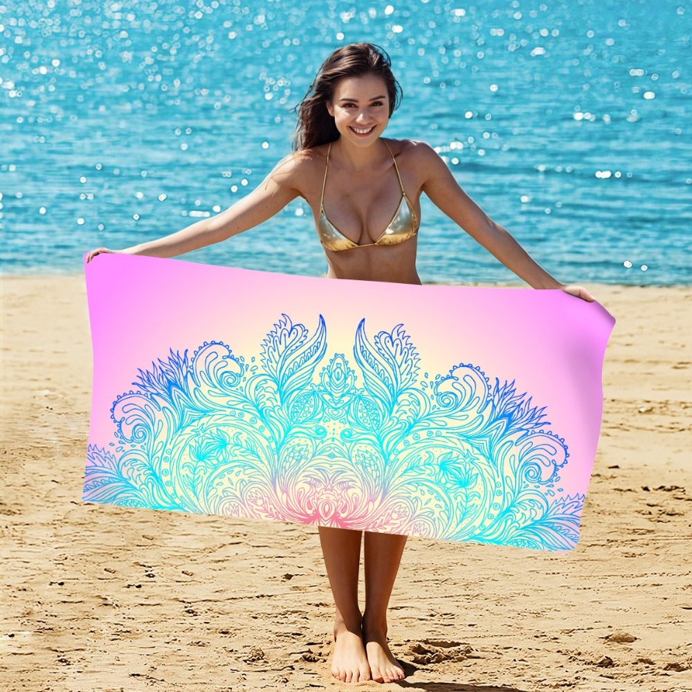 Mysterious Pattern Beach Towel - Outdoor Camping Blanket recensione e prezzo