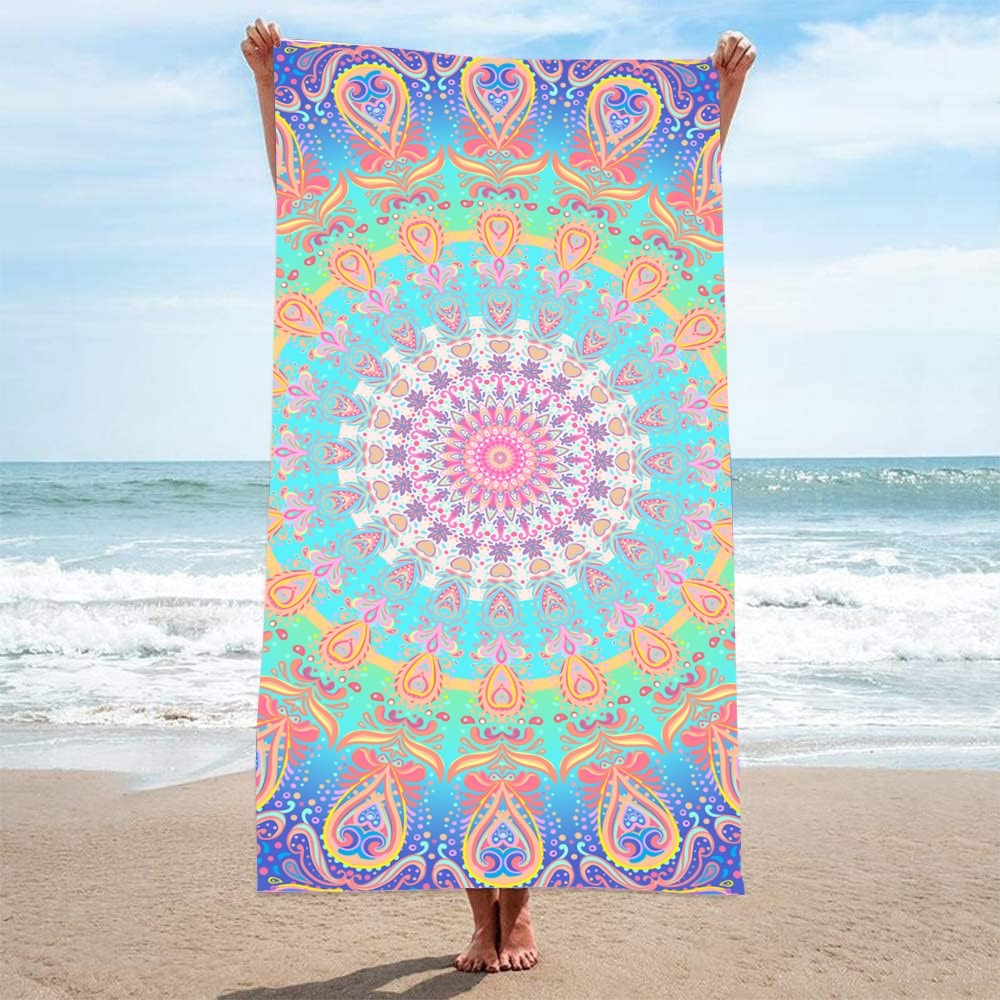 Mysterious Pattern Beach Towel - Outdoor Camping Blanket recensione e prezzo