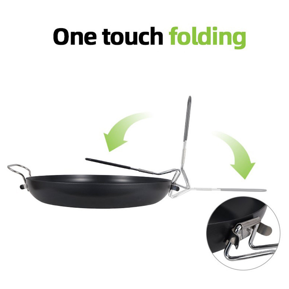 Camping Non Stick Frying Pan 9 - Outdoor Camping Grill recensione e prezzo