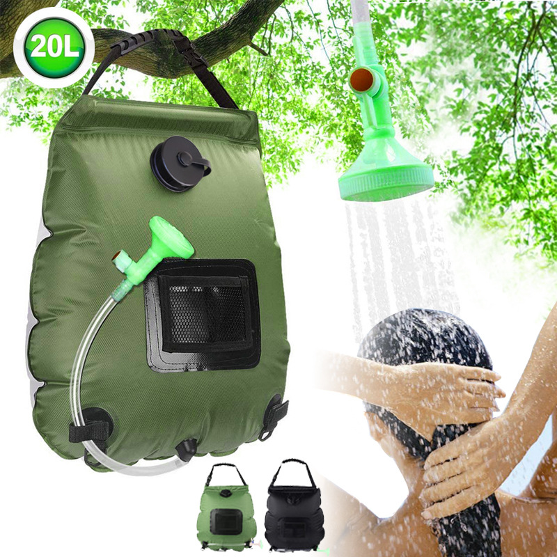 Camping Shower Bag 20L Solar H - Outdoor Camping Hot Water Shower recensione e prezzo
