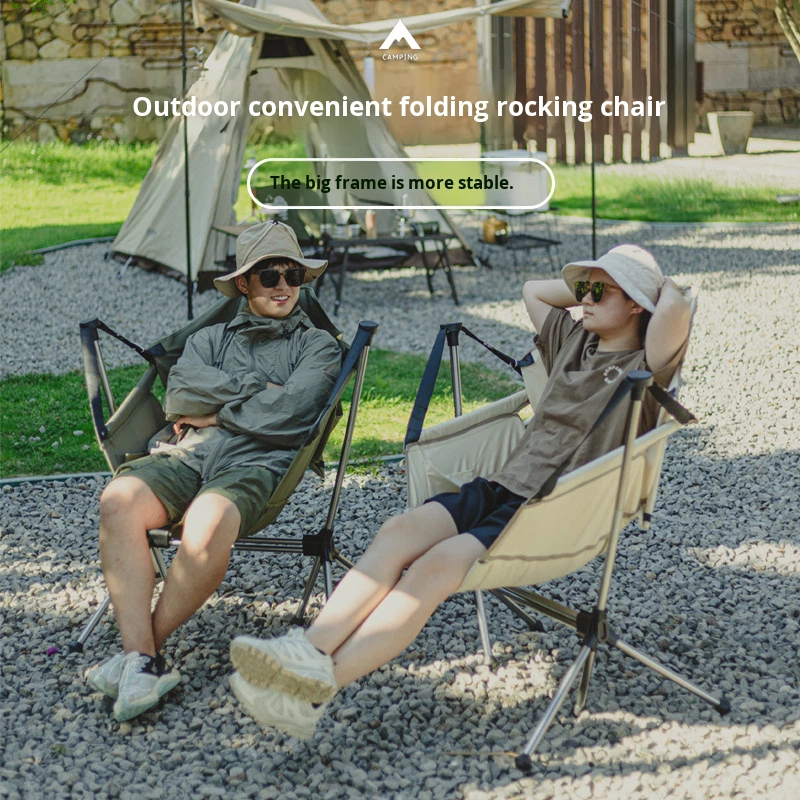 Outdoor Folding Rocking/Swing  - Outdoor Camping Rocking Chair recensione e prezzo