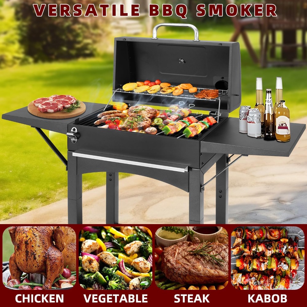 US Shipping Charcoal Grill wit - Outdoor Camping Cooking Table recensione e prezzo
