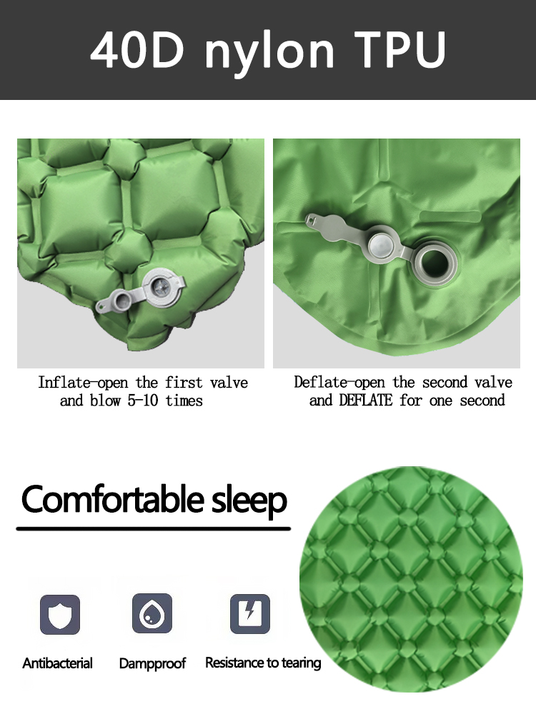Camping Inflatable Mattress in - Outdoor Camping Blanket recensione e prezzo