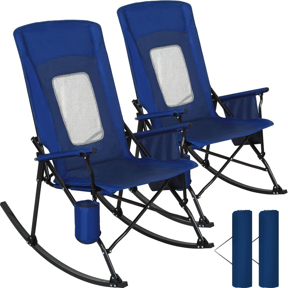 Portable Outdoor Rocking Chair - Outdoor Camping Rocking Chair recensione e prezzo
