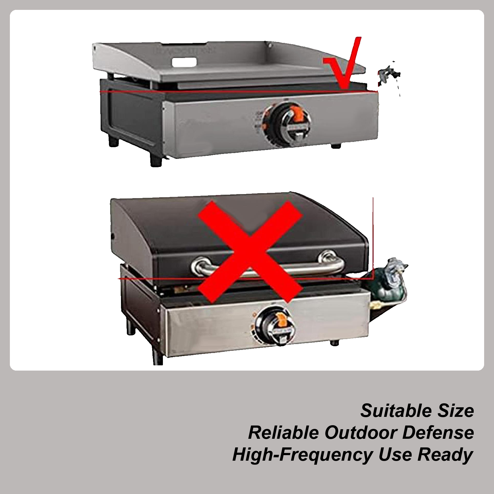 Grilling Cover Heavy Duty Wate - Outdoor Camping Cooking Table recensione e prezzo